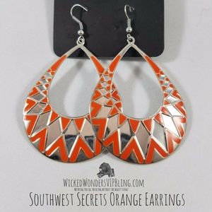 Orange Earrings - Southwest Secrets